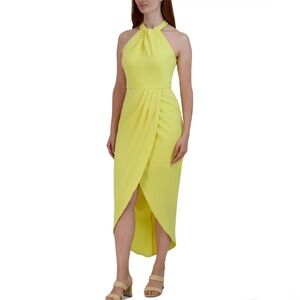 Julia Jordan Knot Neck Tulip Dress
